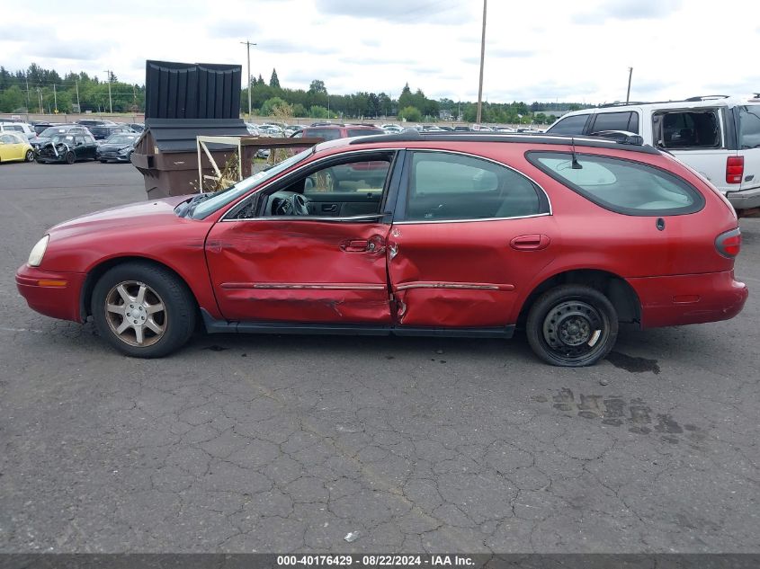 2000 Mercury Sable Gs VIN: 1MEFM58U0YG614616 Lot: 40176429