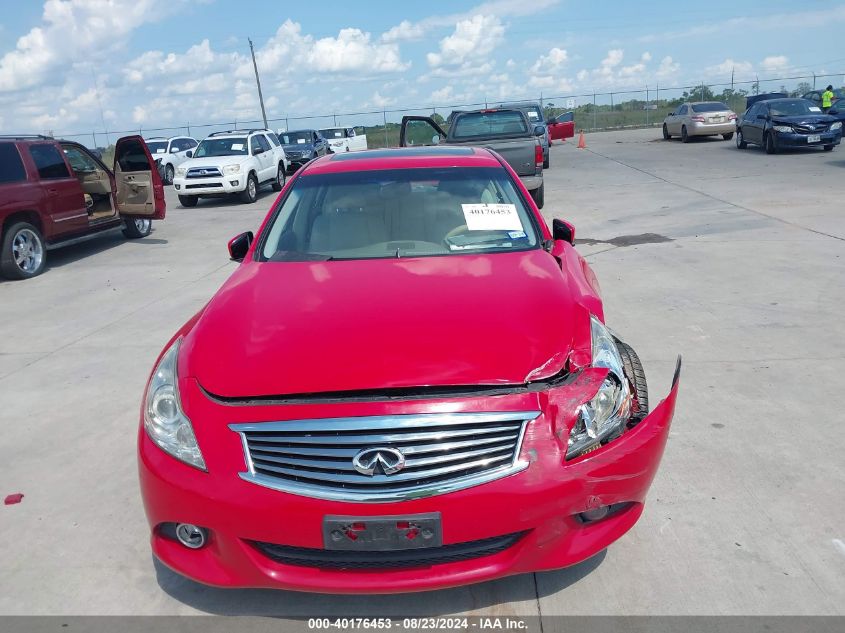 2010 Infiniti G37 Journey VIN: JN1CV6APXAM403946 Lot: 40176453