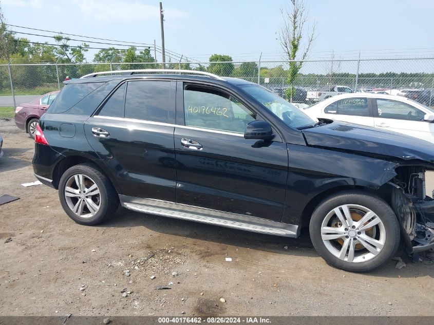 2015 Mercedes-Benz Ml 350 4Matic VIN: 4JGDA5HBXFA503549 Lot: 40176462