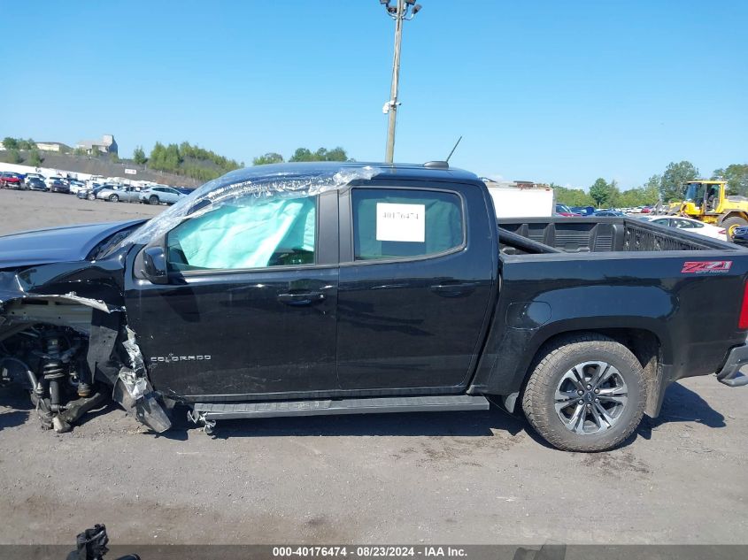 2021 Chevrolet Colorado 4Wd Short Box Z71 VIN: 1GCGTDENXM1271021 Lot: 40176474