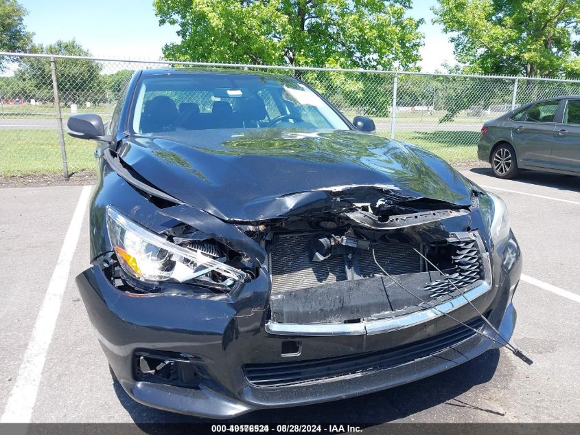 2014 Infiniti Q50 VIN: JN1BV7AR4EM701157 Lot: 40176524