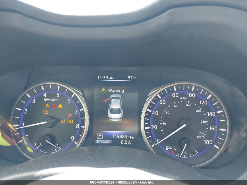 2014 Infiniti Q50 VIN: JN1BV7AR4EM701157 Lot: 40176524