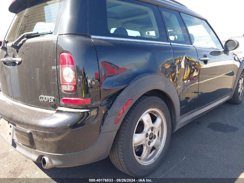 2010 Mini Cooper Clubman VIN: WMWML3C52ATX38963 Lot: 40176533