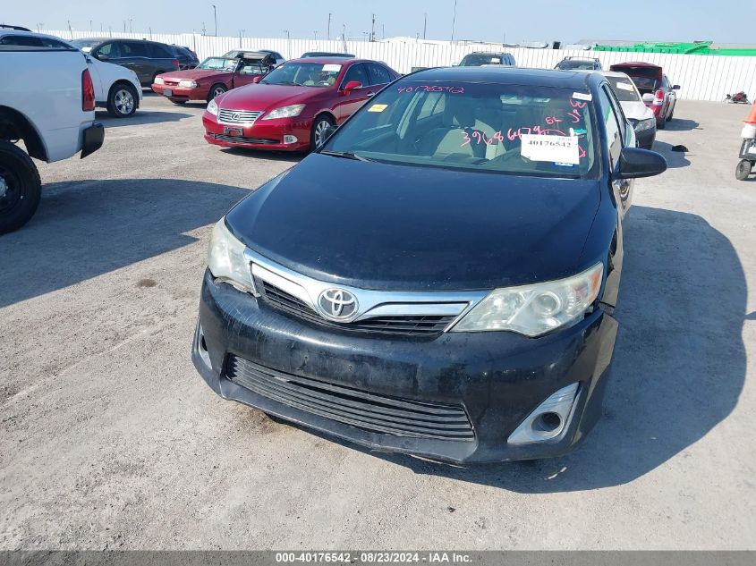 2012 Toyota Camry Xle VIN: 4T4BF1FK0CR271239 Lot: 40176542