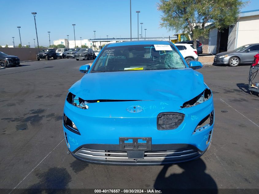 2022 Hyundai Kona Electric Limited VIN: KM8K53AG4NU155587 Lot: 40176557