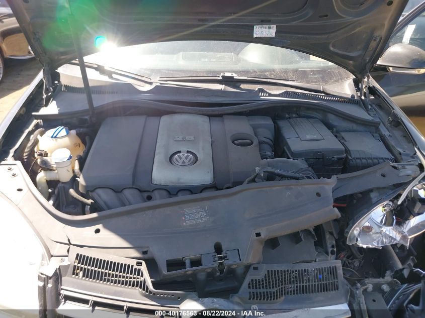 2009 Volkswagen Jetta S VIN: 3VWJZ71K69M123487 Lot: 40176563