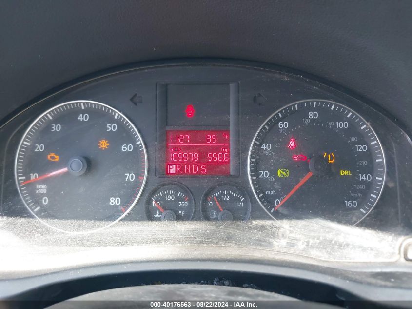 2009 Volkswagen Jetta S VIN: 3VWJZ71K69M123487 Lot: 40176563