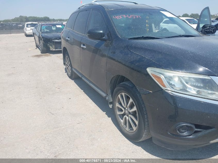 2013 Nissan Pathfinder Sv VIN: 5N1AR2MN0DC674502 Lot: 40176571