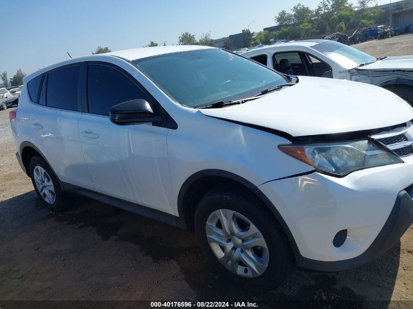 2015 Toyota Rav4 Le VIN: 2T3ZFREV1FW165400 Lot: 40176596