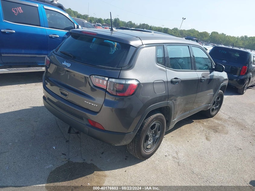 VIN 3C4NJDAB9MT589519 2021 JEEP COMPASS SPORT