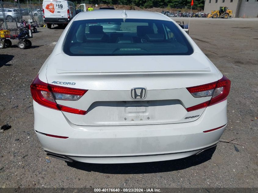 2020 Honda Accord Sport VIN: 1HGCV1F35LA077775 Lot: 40176640