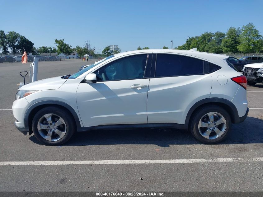 2016 Honda Hr-V Lx VIN: 3CZRU6H30GM770617 Lot: 40176649