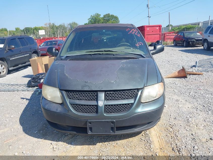 2002 Dodge Caravan Se VIN: 1B4GP25312B660142 Lot: 40176654