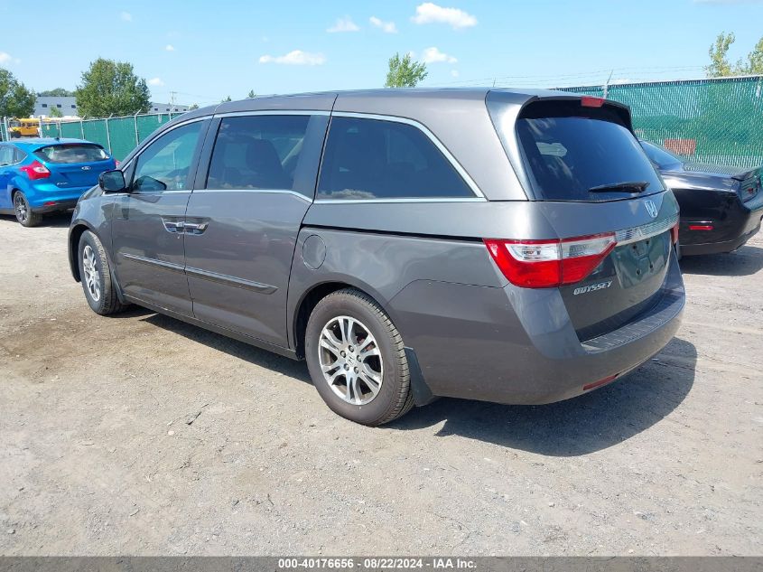 2012 Honda Odyssey Ex VIN: 5FNRL5H49CB013452 Lot: 40176656