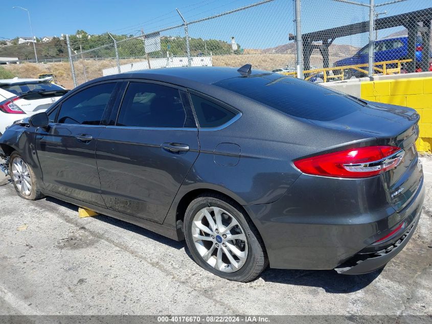 2020 Ford Fusion Se VIN: 3FA6P0HD9LR248769 Lot: 40176670