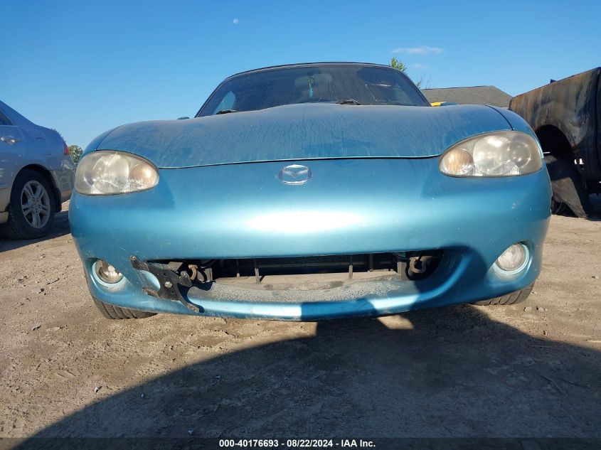 2002 Mazda Mx-5 Miata Cloth/Ls/Se VIN: JM1NB353820227296 Lot: 40176693