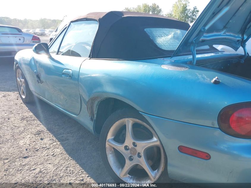 2002 Mazda Mx-5 Miata Cloth/Ls/Se VIN: JM1NB353820227296 Lot: 40176693