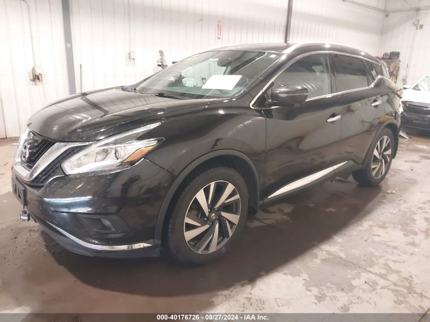 5N1AZ2MH2HN198581 2017 NISSAN MURANO - Image 2