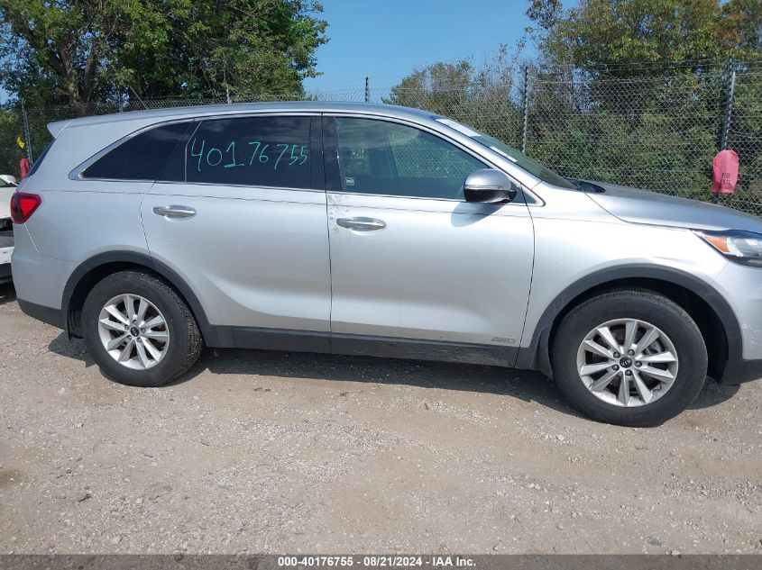 2019 KIA SORENTO 2.4L LX - 5XYPGDA32KG572128