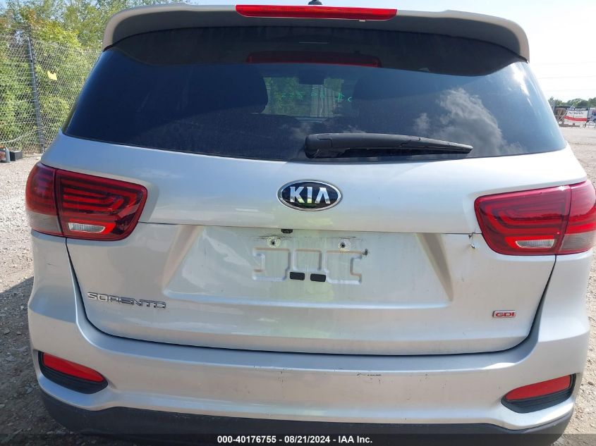 2019 KIA SORENTO 2.4L LX - 5XYPGDA32KG572128