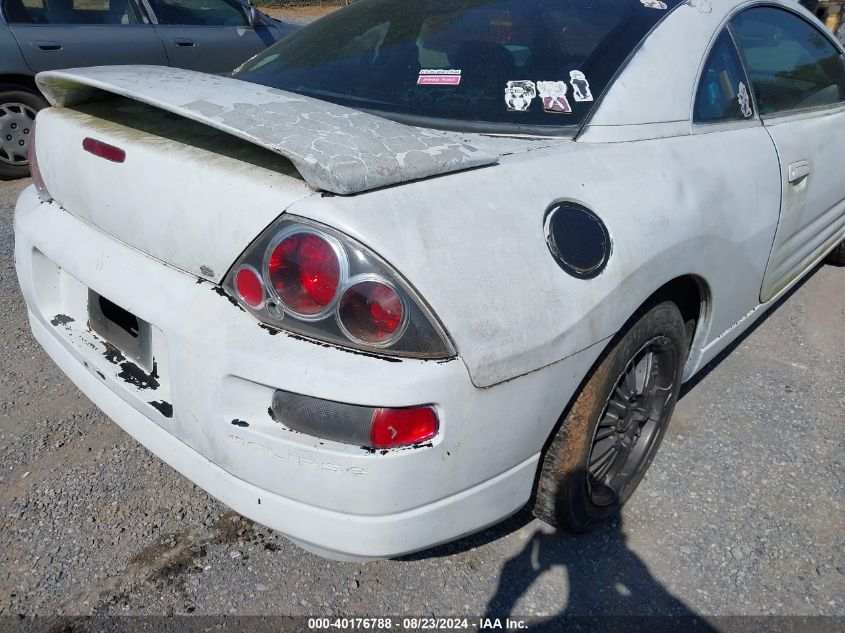 2000 Mitsubishi Eclipse Gs VIN: 4A3AC44G5YE091515 Lot: 40176788