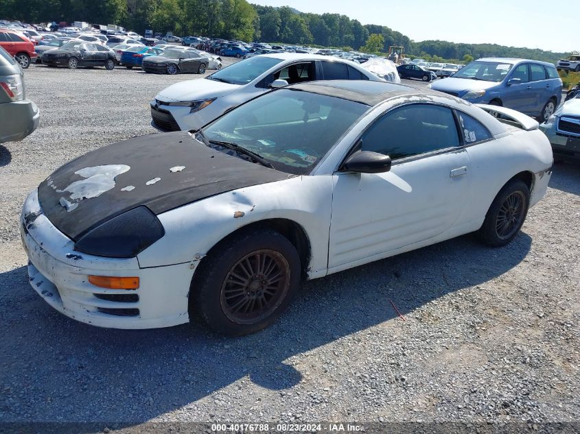 2000 Mitsubishi Eclipse Gs VIN: 4A3AC44G5YE091515 Lot: 40176788