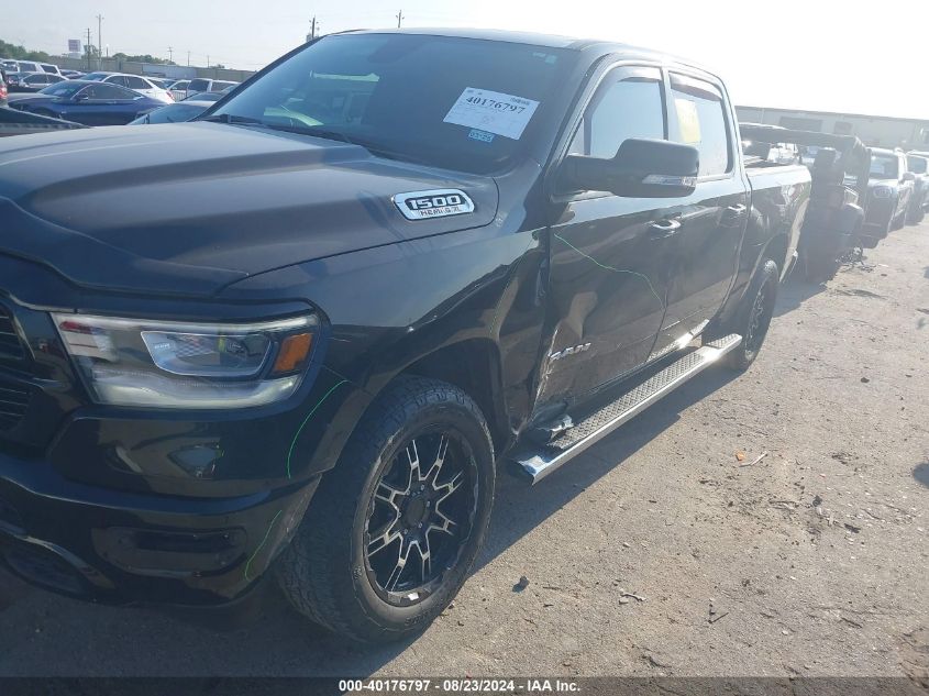 2019 Ram 1500 Big Horn/Lone Star 4X2 5'7 Box VIN: 1C6RREFT1KN581985 Lot: 40176797