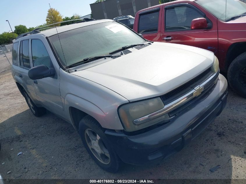 2007 Chevrolet Trailblazer Ls VIN: 1GNDT13S872251205 Lot: 40176802