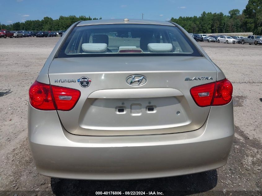 2008 Hyundai Elantra Gls/Se VIN: KMHDU46D48U545643 Lot: 40176806