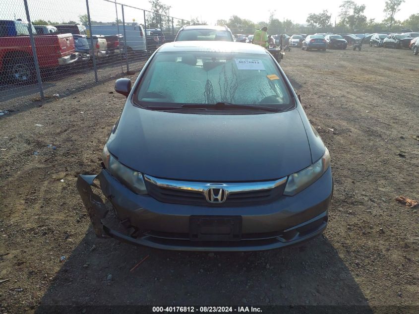 2012 Honda Civic Ex VIN: 19XFB2F88CE067373 Lot: 40176812