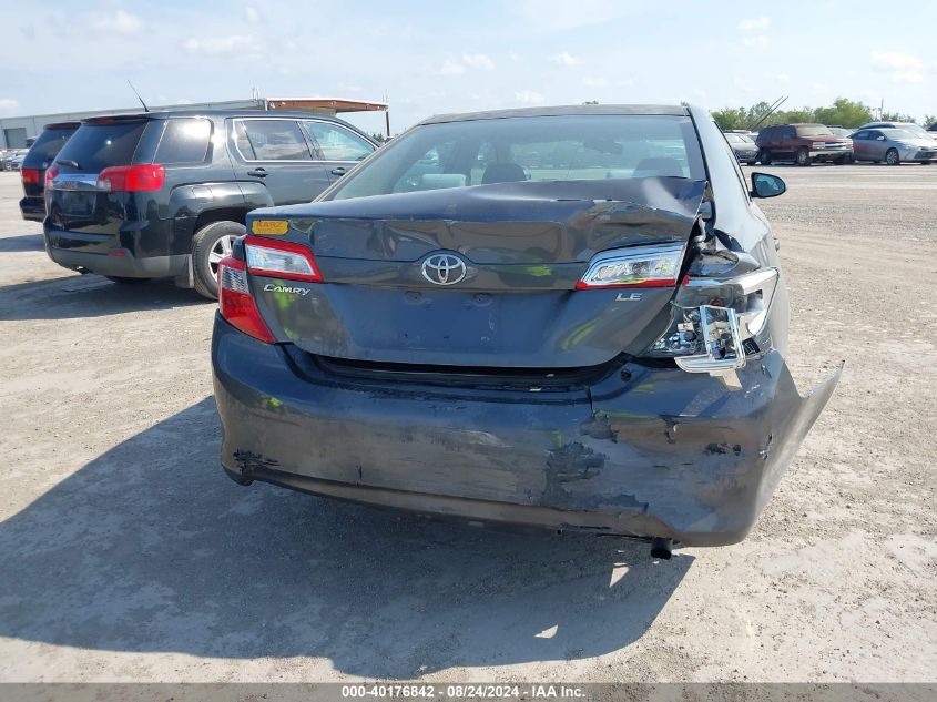 2012 Toyota Camry Le VIN: 4T1BF1FK9CU076976 Lot: 40176842