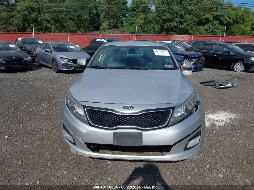 2014 Kia Optima Lx VIN: 5XXGM4A79EG327699 Lot: 40176864