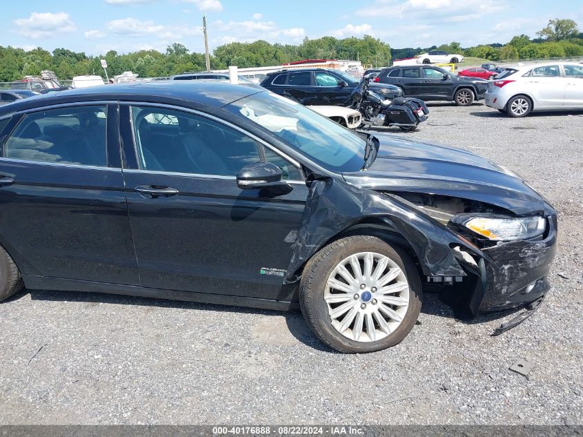 2014 Ford Fusion Energi Titanium VIN: 3FA6P0SU6ER383039 Lot: 40176888