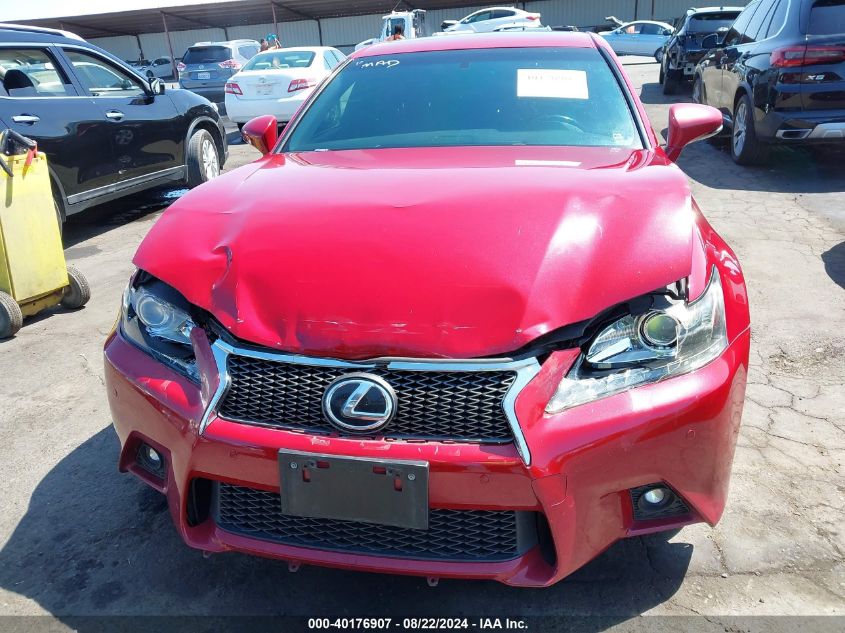 2013 Lexus Gs 350 VIN: JTHBE1BL5D5021960 Lot: 40176907