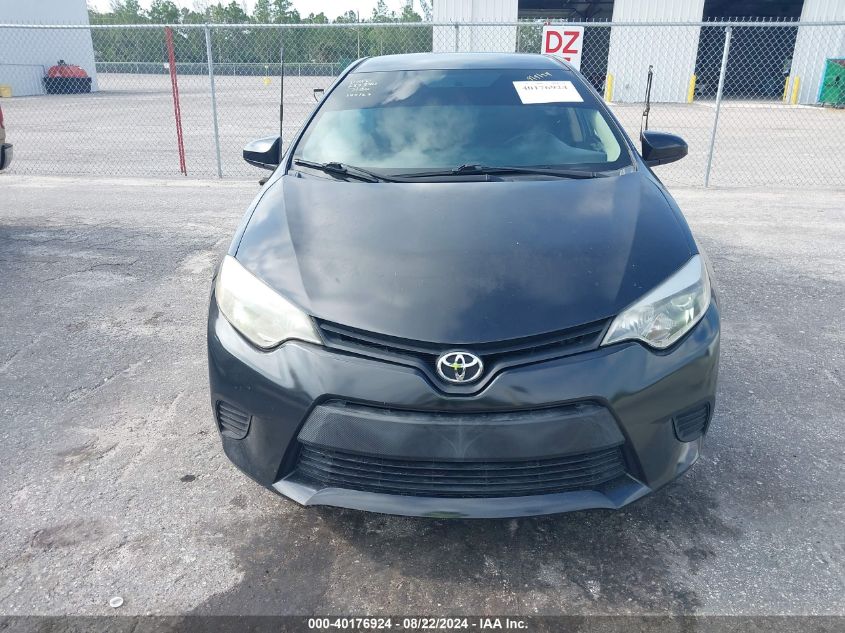 2015 Toyota Corolla Le VIN: 2T1BURHE9FC431002 Lot: 40176924