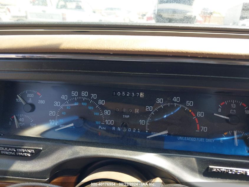 1991 Buick Park Avenue VIN: 1G4CW53L5M1676678 Lot: 40176954