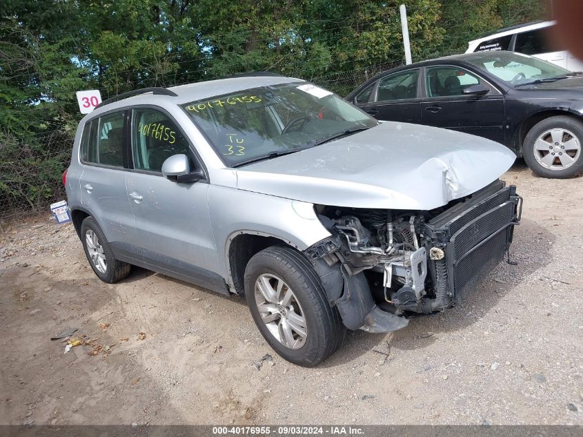 2017 Volkswagen Tiguan 2.0T/2.0T S VIN: WVGAV7AX3HK024184 Lot: 40176955