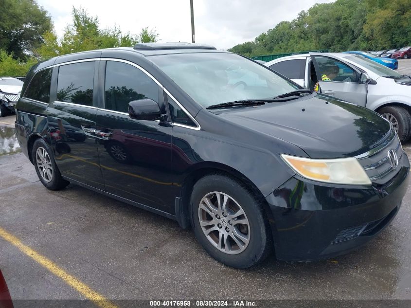 2012 Honda Odyssey Ex-L VIN: 5FNRL5H61CB133781 Lot: 40176958