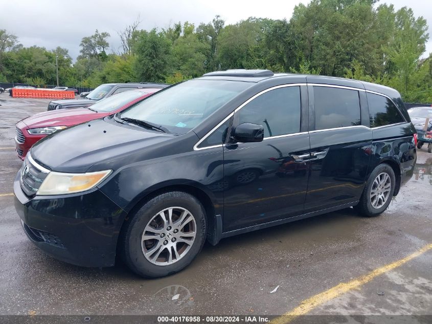 2012 Honda Odyssey Ex-L VIN: 5FNRL5H61CB133781 Lot: 40176958