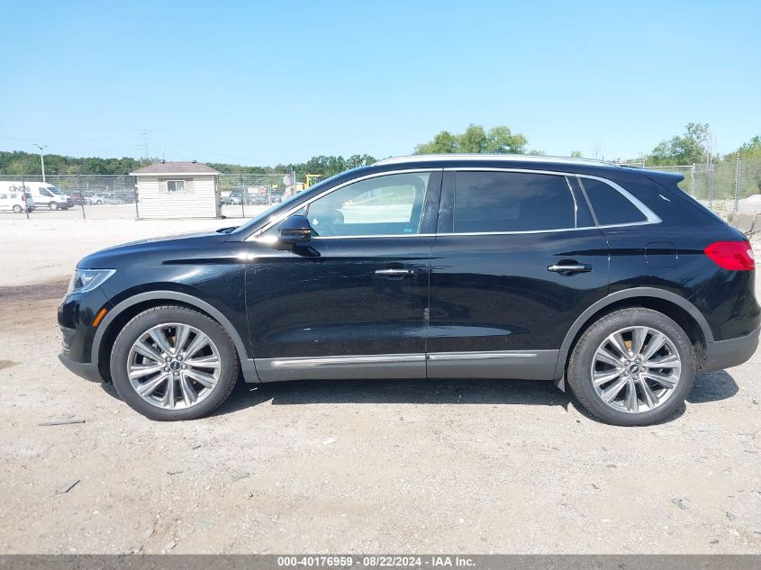 2018 Lincoln Mkx Reserve VIN: 2LMPJ8LP7JBL38627 Lot: 40176959