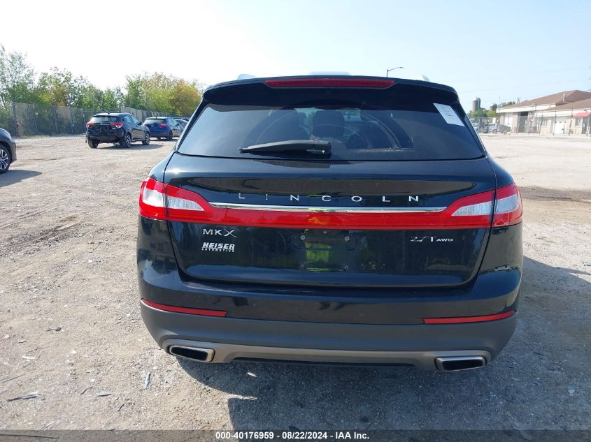 2018 Lincoln Mkx Reserve VIN: 2LMPJ8LP7JBL38627 Lot: 40176959