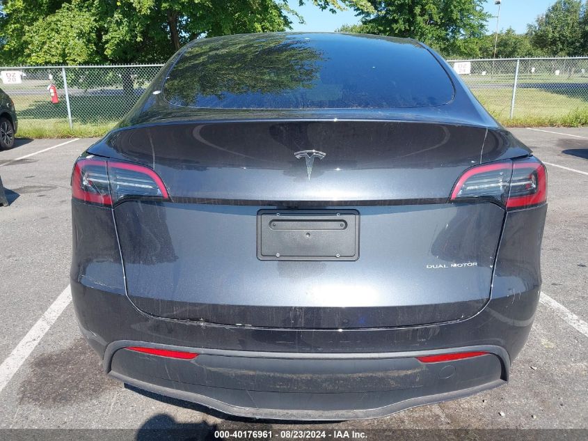 2024 Tesla Model Y Long Range Dual Motor All-Wheel Drive VIN: 7SAYGDEE0RA278597 Lot: 40176961