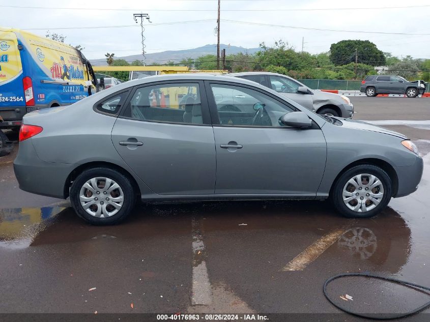 2010 Hyundai Elantra Gls VIN: KMHDU4AD2AU109659 Lot: 40176963