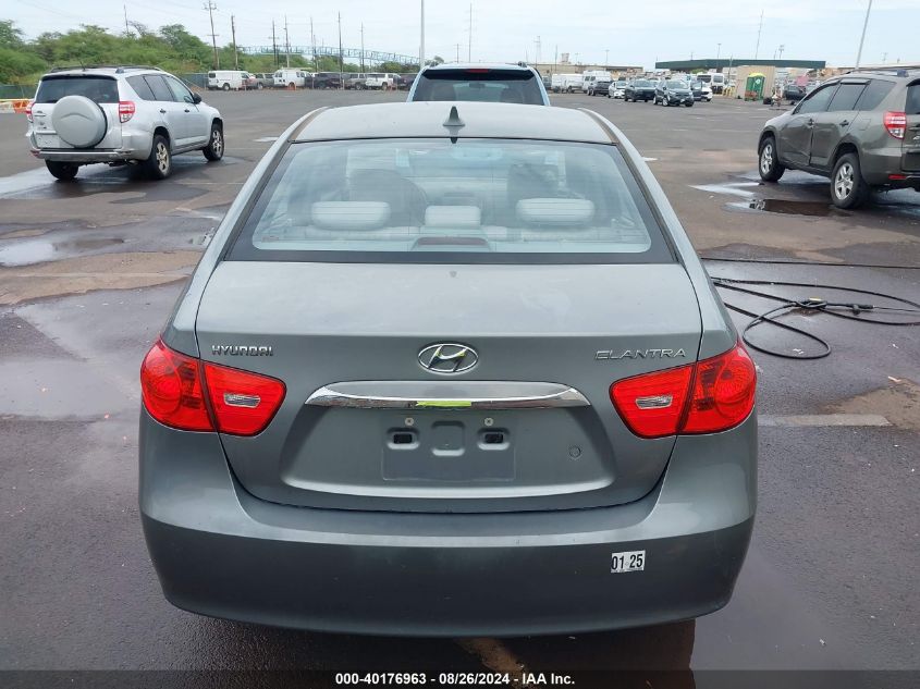 2010 Hyundai Elantra Gls VIN: KMHDU4AD2AU109659 Lot: 40176963