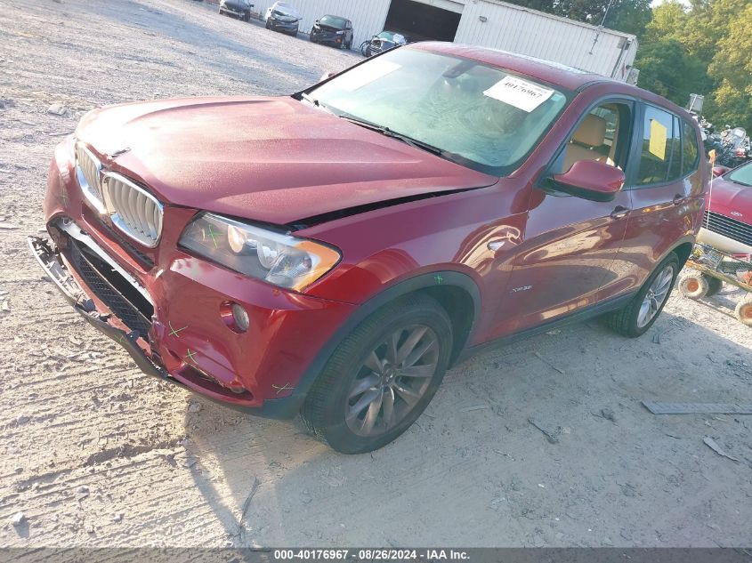 VIN 5UXWX9C51E0D38355 2014 BMW X3, Xdrive28I no.2