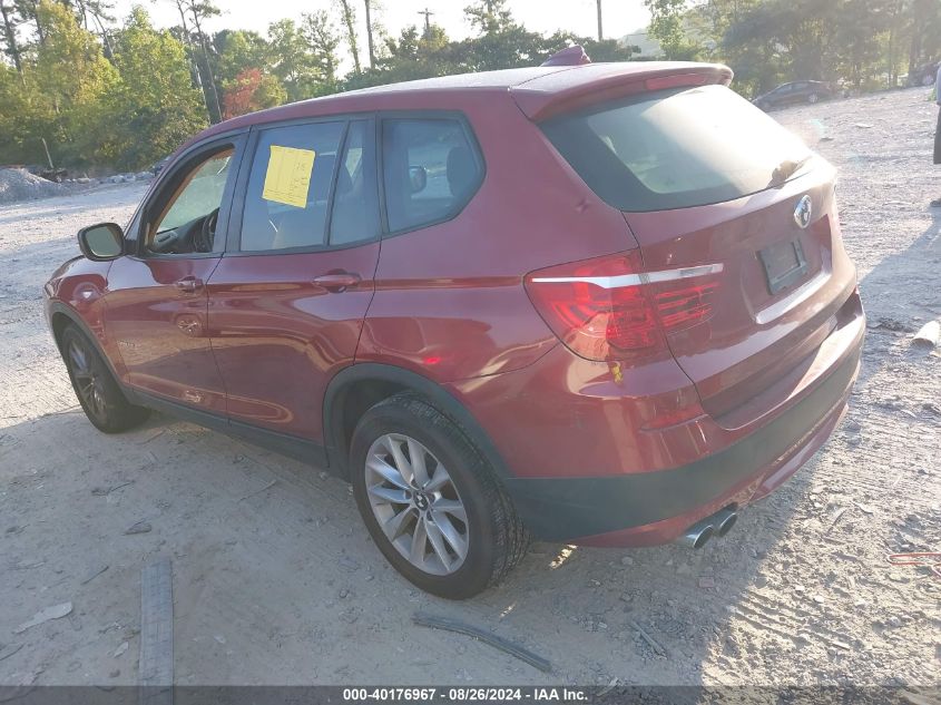 VIN 5UXWX9C51E0D38355 2014 BMW X3, Xdrive28I no.3