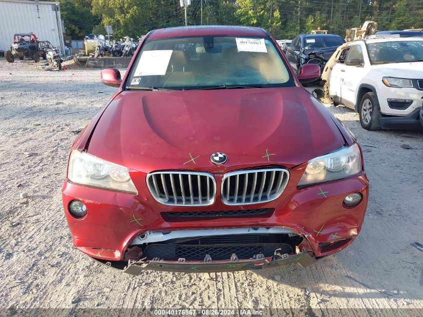 2014 BMW X3 xDrive28I VIN: 5UXWX9C51E0D38355 Lot: 40176967