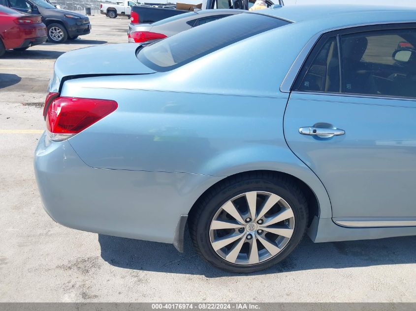 2011 Toyota Avalon Limited VIN: 4T1BK3DB8BU403327 Lot: 40176974