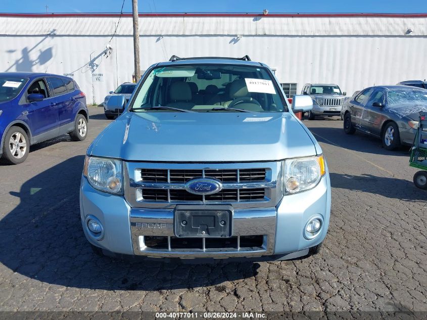 2008 Ford Escape Hybrid VIN: 1FMCU59H38KA86892 Lot: 40177011