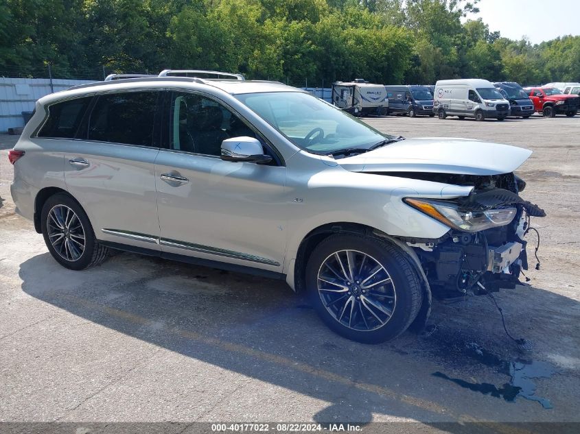 2019 Infiniti Qx60 Luxe VIN: 5N1DL0MM9KC509412 Lot: 40177022